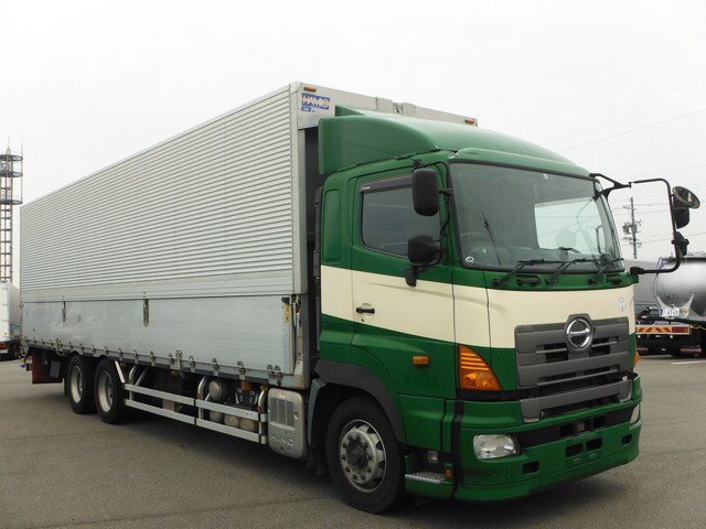 日野 QKG-FR1EXBG アルミウィング 10t超