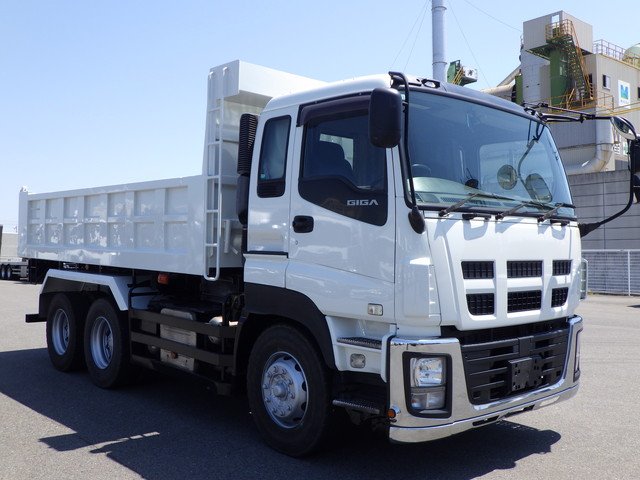 イスズ QKG-CXZ77AT ダンプ 10t