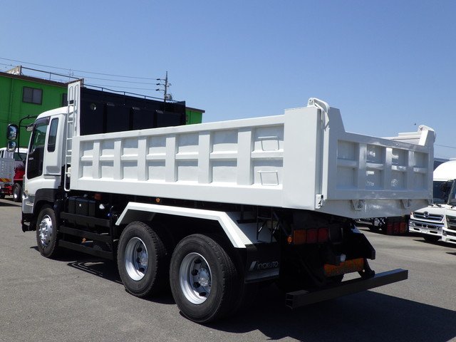 イスズ QKG-CXZ77AT ダンプ 10t