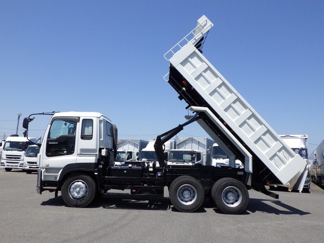 イスズ QKG-CXZ77AT ダンプ 10t
