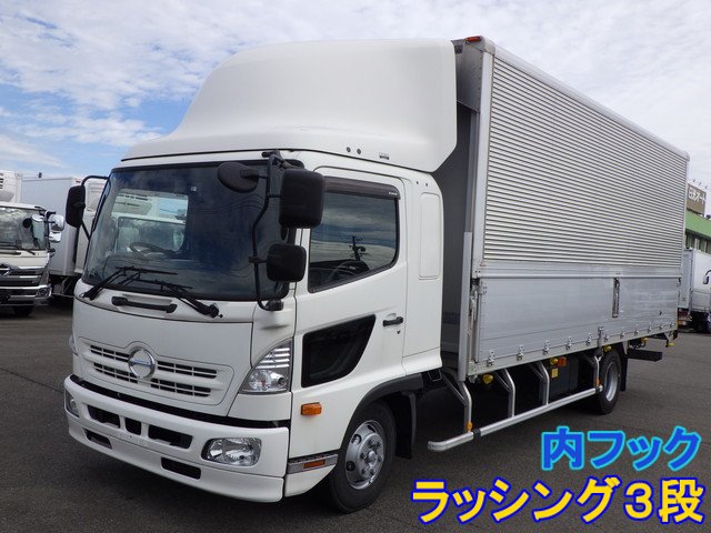 アルミウィング 日野 4t ワイド TPG-FD7JLAA 