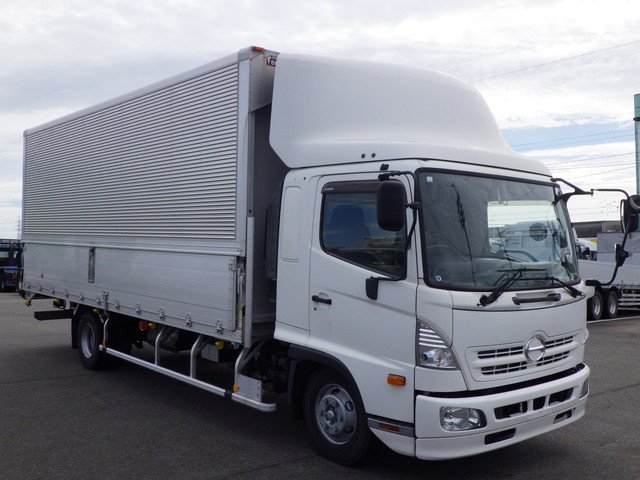 日野 TPG-FD7JLAA アルミウィング 4t ワイド