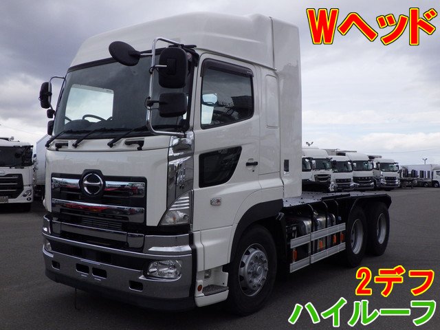 Ｗヘッド 日野 10t超 QDG-SS1EKDA 