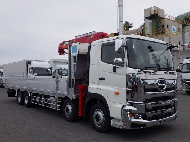 日野 2DG-FW1AHC クレーン４段 10t超