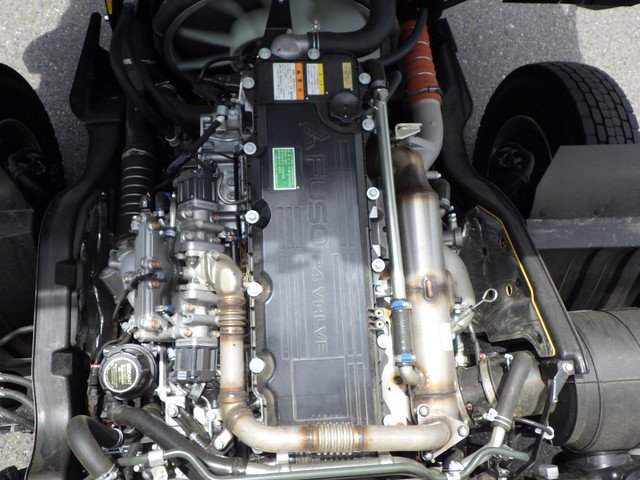 三菱 2KG-FK65F アルミウィング 4t ワイド