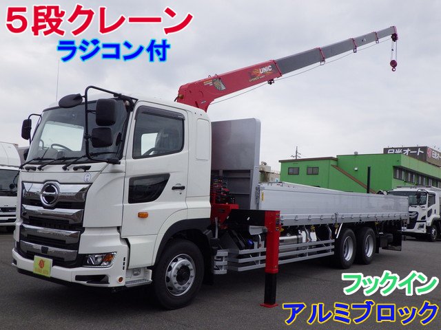 クレーン５段 日野 10t超 2DG-FS1AHE 